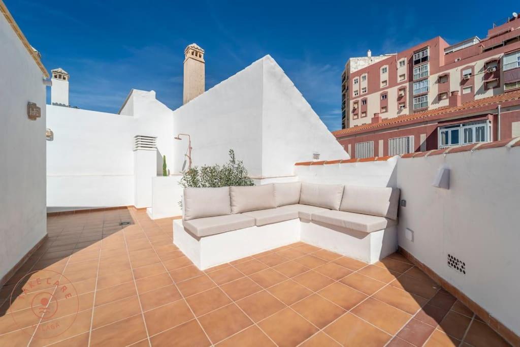Casa La Terraza With Big Rooftop Terrace Malaga Exterior photo