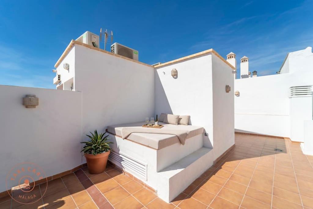 Casa La Terraza With Big Rooftop Terrace Malaga Exterior photo
